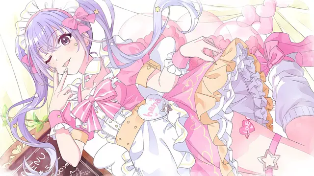 鈴木羽那 メイド in