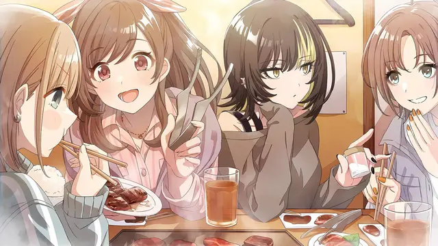 月岡恋鐘 焼肉食べんね～