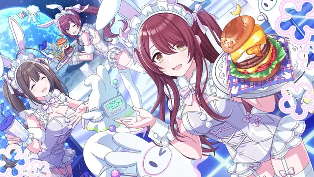 大崎甜花 ファストムーン・バーガリア